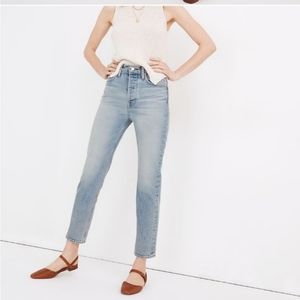 Madewell Rivet & Thread Perfect Vintage Jeans in Ryerson Wash